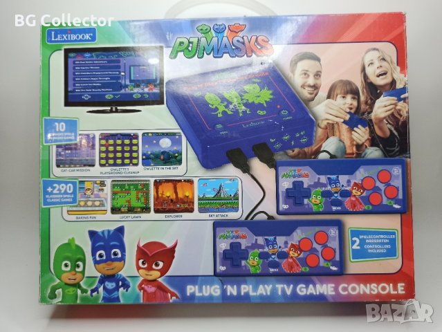 Чисто нова телевизионна игра PJMask с 290 ретро игри