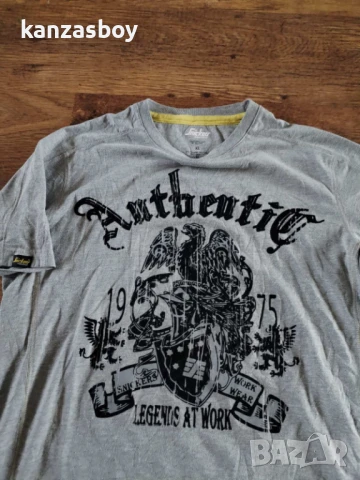 snickers workwear - мъжка тениска XЛ , снимка 2 - Тениски - 50471733