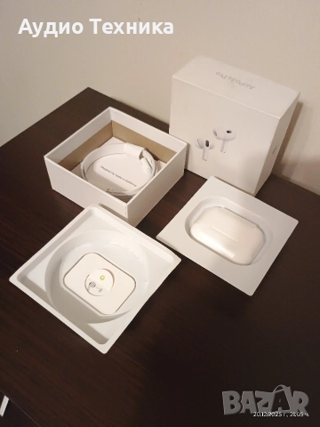Чисто нови НЕУПОТРЕБЯВАНИ слушалки Apple AirPods Pro 2 generation, снимка 8 - Bluetooth слушалки - 52864410