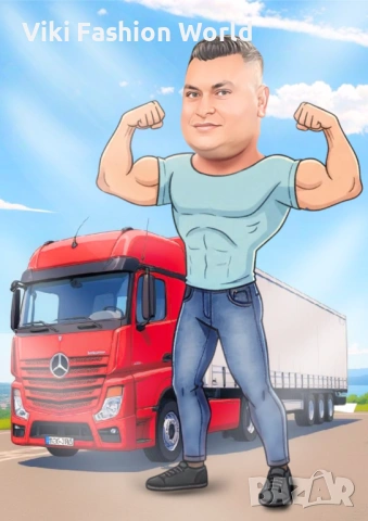 Карикатури дигитални , Карикатура по снимка , Подарък , снимка 3 - Картини - 53373972