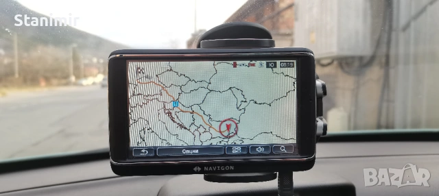Навигация 5,2 инча Навигон (Гармин) с карти на цяла Европа и Турция, снимка 3 - Garmin - 53769849