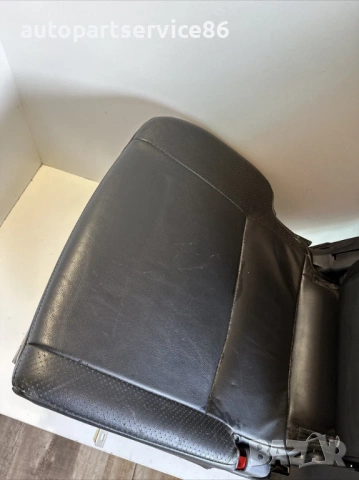 Задна дясна седалка черна кожа единична втори ред за Peugeot 4007 2.2 HDI (2009), снимка 3 - Части - 53656188