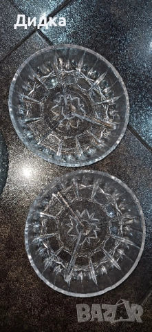 Стъклени/кристални чинии, снимка 2 - Чинии - 52181509