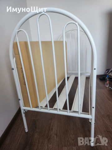 Бебешка кошара / метално детско креватче, снимка 3 - Кошарки - 53612449