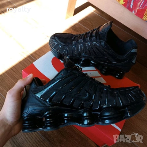 Nike TL Black Оригинални Мъжки Маратонки 40-44 Номер 