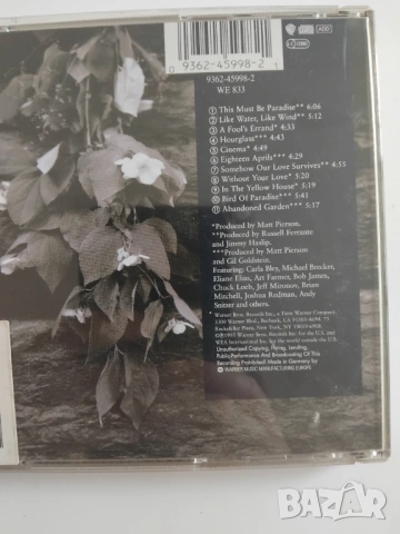 Michael Franks – Abandoned Garden - оригинален диск музика, снимка 2 - CD дискове - 53581729