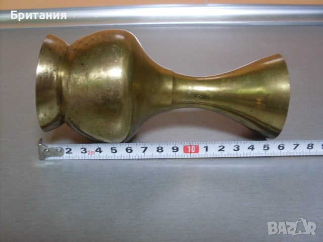 Бронзов съд- ваза., снимка 3 - Декорация за дома - 52920647