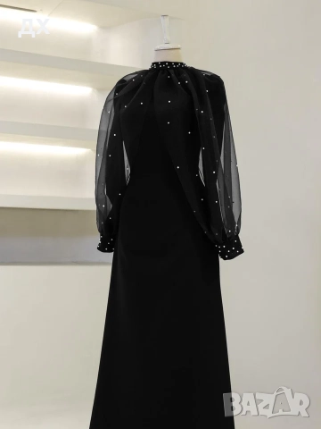 Официална рокля с перли, снимка 2 - Рокли - 52447687