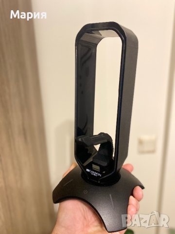 Mouse bungee/бънджи за мишка Canyon - водач за кабел на мишка със стойка за слушалки, снимка 2 - Клавиатури и мишки - 44343616