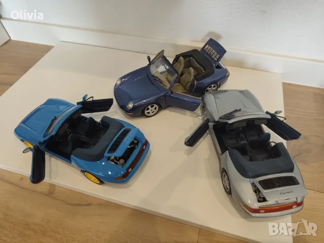 Porsche Carrera 1:18 Mercedes DTM , Ferrari Testarossa Mira, Maisto , снимка 3 - Колекции - 55726607