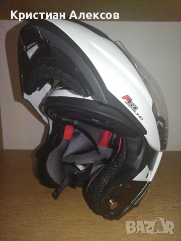 Каска Nitro F390 Uno White , снимка 4 - Аксесоари и консумативи - 52344554