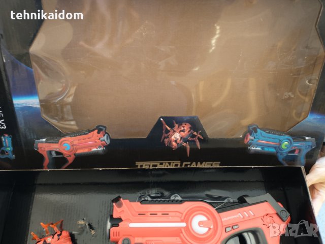 Детски пистолети 2 броя с бръмбар Lasertronic Game V3 без зарядно, снимка 5 - Други - 34518844