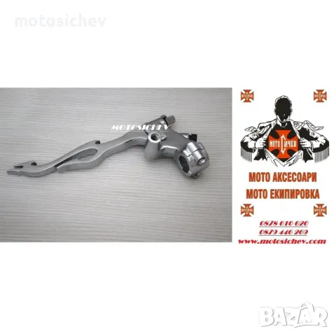 УНИВЕРСАЛЕН ХРОМИРАН ПЪЛЕН КОМПЛЕКТ ЛОСТОВЕ ЗА СПИРАЧКА И СЪЕДИНИТЕЛ ЗА CHOPPER,CUSTOM ЗА 25мм.КОРМИ, снимка 4 - Аксесоари и консумативи - 47952990