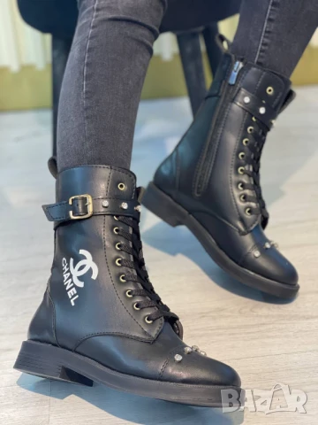 дамски боти chanel, снимка 2 - Дамски боти - 51420592