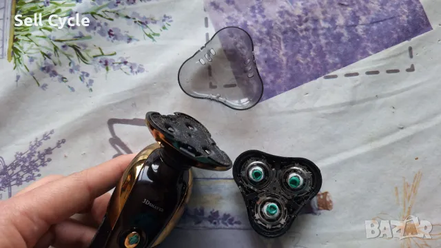 ✅ЕЛЕКТРИЧЕСКА САМОБРЪСНАЧКА/ТРИМЕР ❗, снимка 4 - Тримери - 49347374