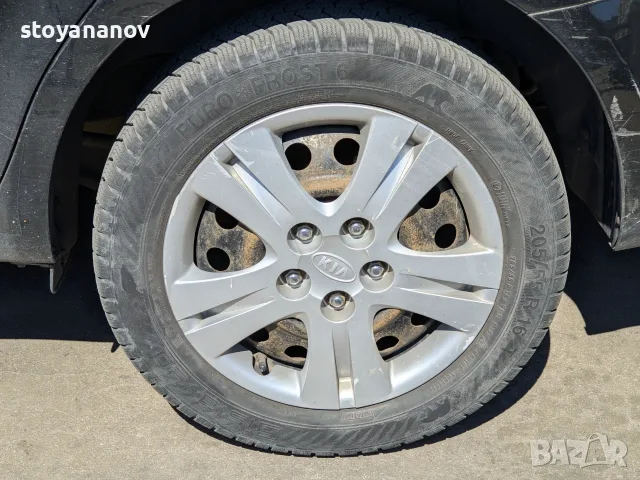4 гуми с оригинални джанти 16" за Kia Ceed + 3 таса, снимка 5 - Гуми и джанти - 56117857