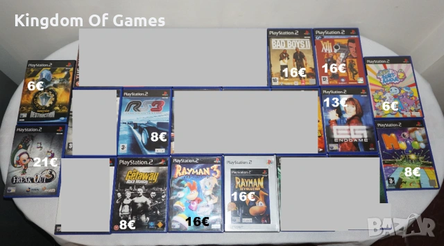 Игри за PS2 Rayman 3/Bad Boys 2/XIII/Freak Out/Mojo/Endgame/WRC