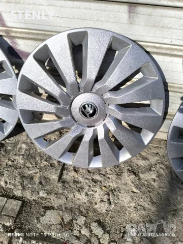 Оригинални тасове за Шкода Октавия 16 цола, снимка 6 - Аксесоари и консумативи - 49714784