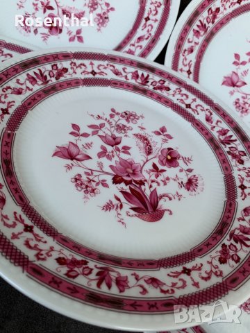 5 броя красиви баварски чинии (среден размер), снимка 2 - Чинии - 35919967