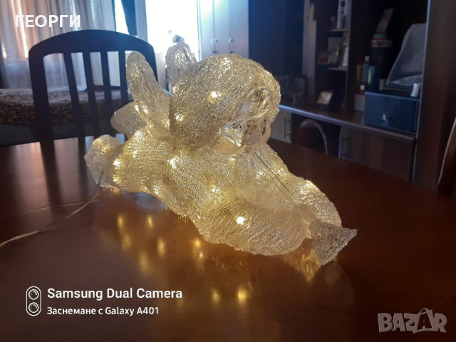 Лампа АНГЕЛ много романтична 29лв, снимка 3 - Настолни лампи - 44921985