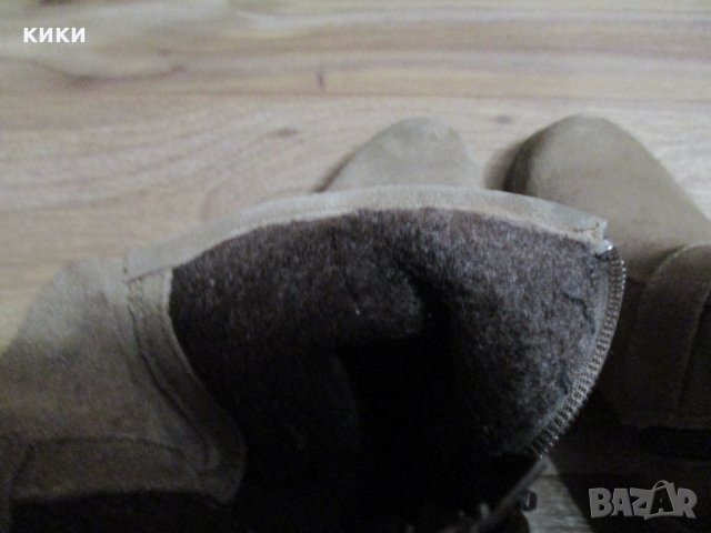 Дамски боти естествен велур, снимка 5 - Дамски боти - 34612622