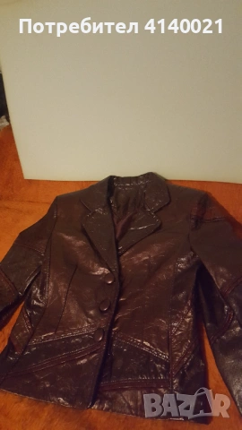 Дамско кожено яке естествена кожа , снимка 3 - Якета - 53625093