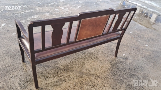 Пейка ретро масив, снимка 9 - Дивани и мека мебел - 53189472