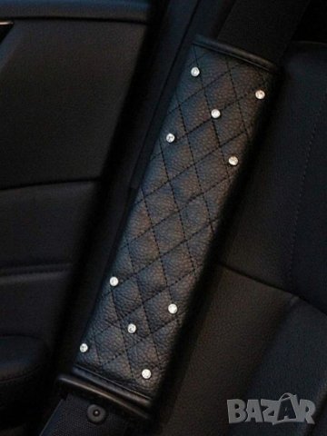 Луксозен протектор за авто колан , снимка 2 - Аксесоари и консумативи - 41725969