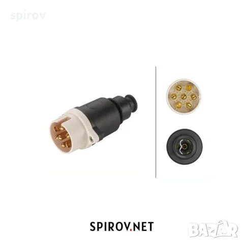 Букса за каравана 7 пина DIN/ISO 3732