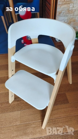 Два броя столчета за хранене Stokke Steps, снимка 2 - Столчета за хранене - 52077601