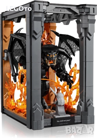 НОВО ЛЕГО 10367 Икони - Властелинът на пръстените: Балрог, миниатюра на библиотека LEGO 10367 Icons , снимка 4 - Конструктори - 52577773
