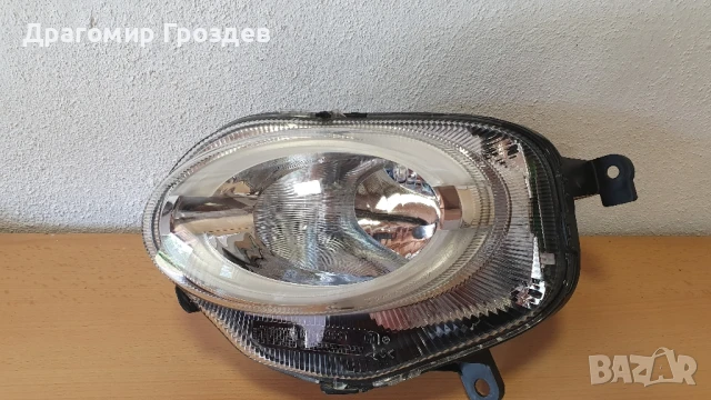 Оригинален ляв фар за дълги светлини с DRL и халоген за FIAT 500 / Фиат 500