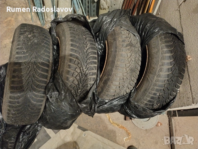 Зимни гуми с джанти 5x112 Good Year 195/65/R15 DOT 22