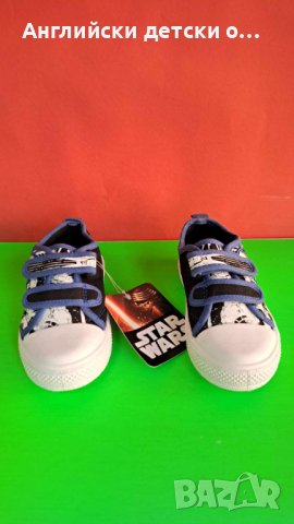 Английски детски кецки-STAR WARS, снимка 2 - Детски маратонки - 41525246