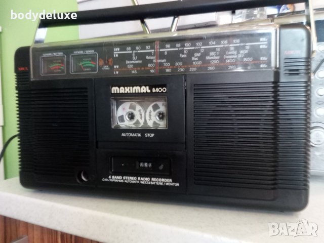 Maximal 8400 радио-касетофон, снимка 2 - Радиокасетофони, транзистори - 25938352