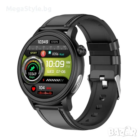 Смарт часовник OEM Health – Черен (ЕКГ, Кръвна захар и Пълен здравен мониторинг)