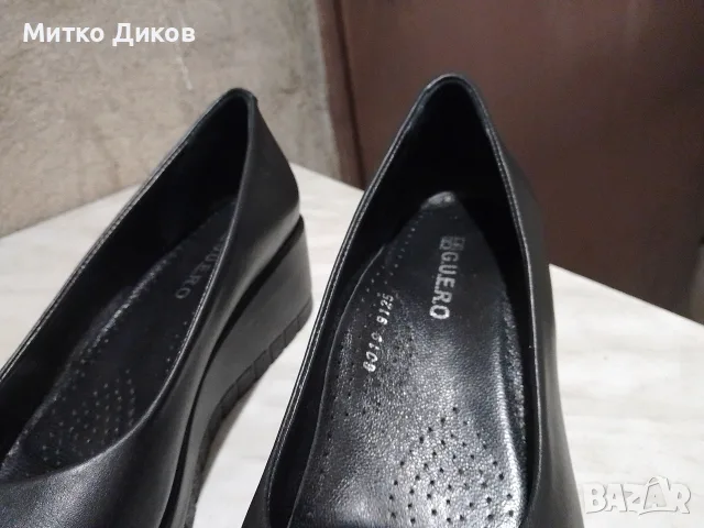 Guero G019 9125 естествена кожа #40 Стелка 25 см дамски обувки, снимка 2 - Дамски ежедневни обувки - 56256824
