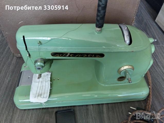 Продавам шевна машина ВОЛГА,модел ЗК, , снимка 2 - Шевни машини - 53835828