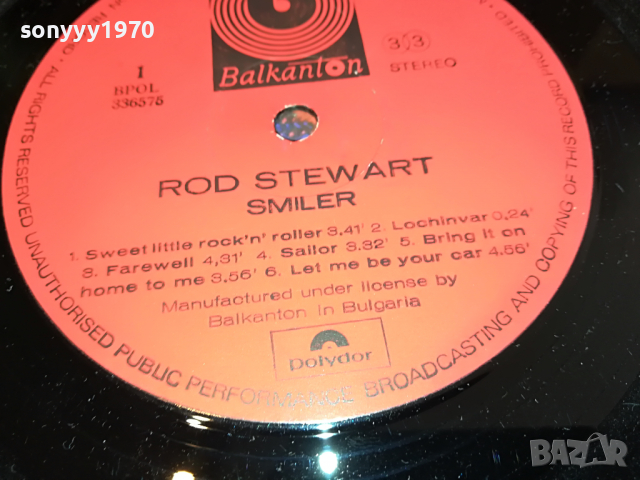 SOLD OUT-ROD STEWART-SMILER 2403221231, снимка 15 - Грамофонни плочи - 36216851