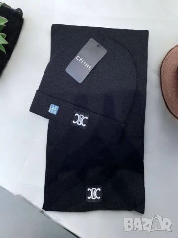 шапка и шал hugo boss the north face guess prada burberry celine  , снимка 6 - Шапки - 50731577