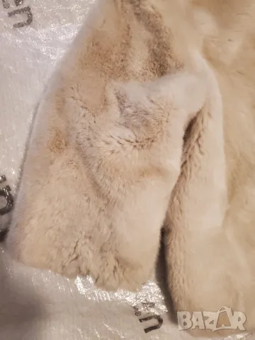 Шикозно пухено дамско патенце и шапка, снимка 5 - Палта, манта - 48103985