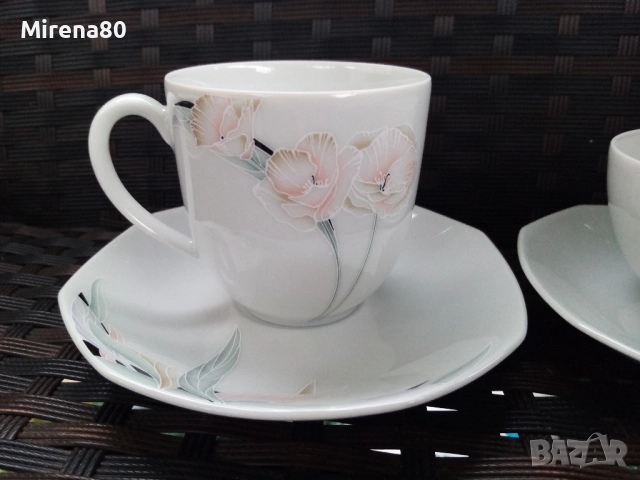 Баварски сервиз за чай и кафе, снимка 7 - Сервизи - 52628026