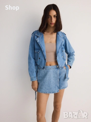 🌷 Пола панталонки на Reserved , снимка 4 - Къси панталони и бермуди - 53646663