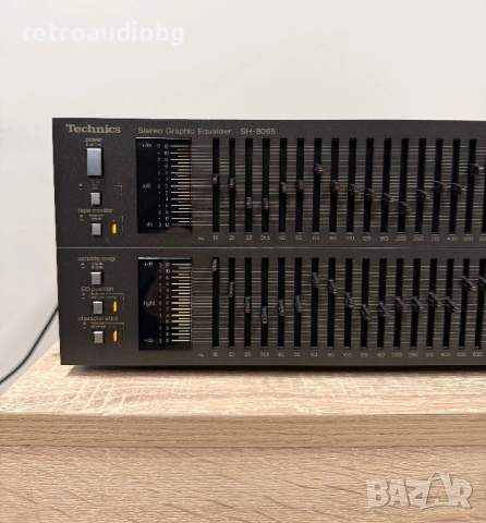 🔈Топ колекционерски 33 бандов стерео еквалайзер TECHNICS SH-8065🔈, снимка 3 - Ресийвъри, усилватели, смесителни пултове - 53638944