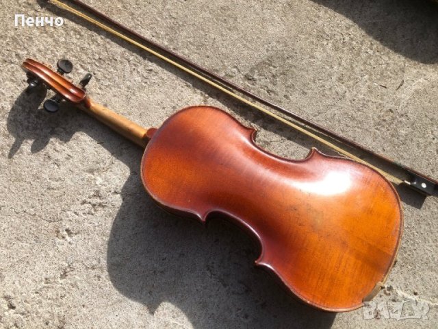 стара цигулка, снимка 6 - Антикварни и старинни предмети - 44176034