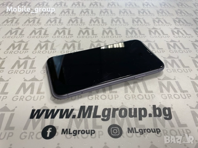 #MLgroup предлага iPhone 11 128GB Purple 80%, втора употреба, снимка 4 - Apple iPhone - 52524904