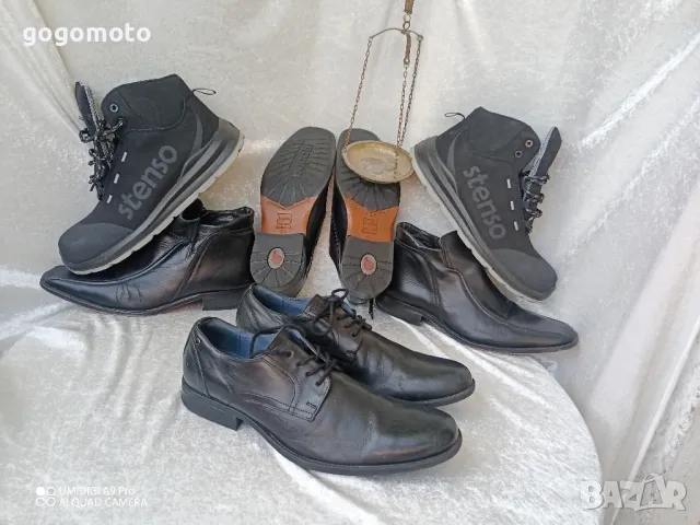 КАТО НОВИ LUX мъжки обувки LASOCKI, 💯% висококачествена естествена кожа, N -40-41, снимка 8 - Ежедневни обувки - 50153818