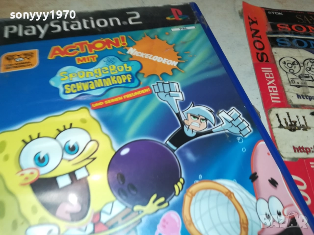 SONY PS2 GAME-SPONGEBOB 2711250853, снимка 5 - Игри за PlayStation - 52556914