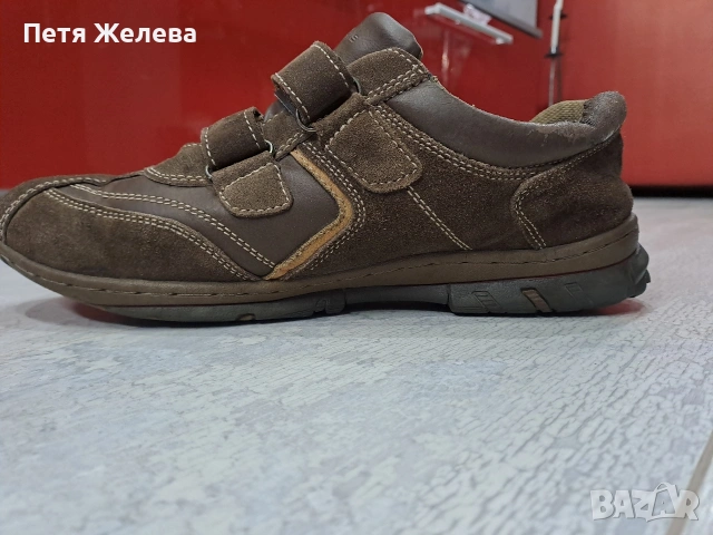 Мъжки обувки от естествена кожа MEMPHIS -N45, снимка 5 - Ежедневни обувки - 53232660