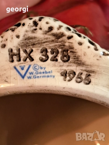 немски порцеланов свещник ангелче Goebel , снимка 5 - Декорация за дома - 52294135